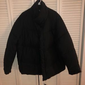 ASOS Black Puffer Jacket